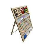 Tabla magnetica multifunctionala, 2 fete, 45x38.5cm,