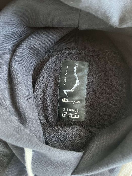 Rick Owens x Champion PENTAGRAM SLEEVE суичър