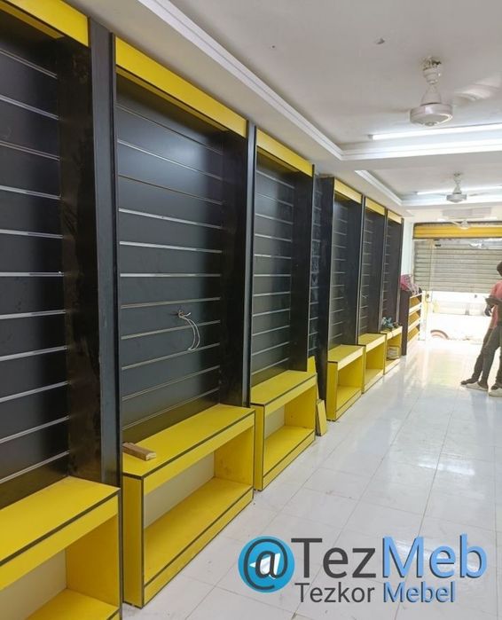 мебель на заказ. Do'kon magazn uchun polka, stelaj, vitrina, shkaf,