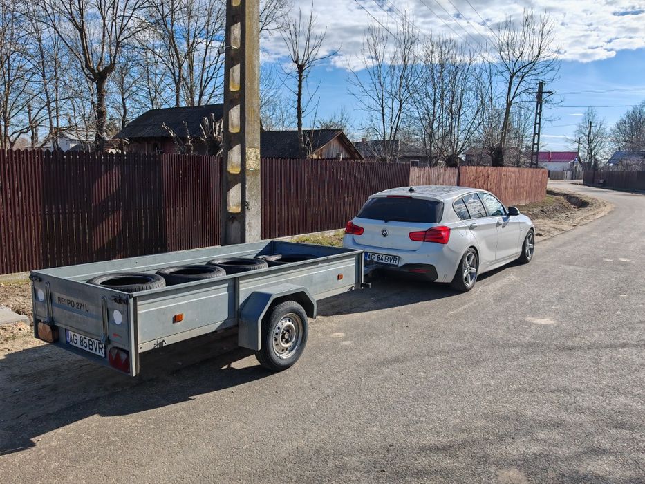 Remorca auto 750kg, Respo 271L, basculabila , L 265, l 125