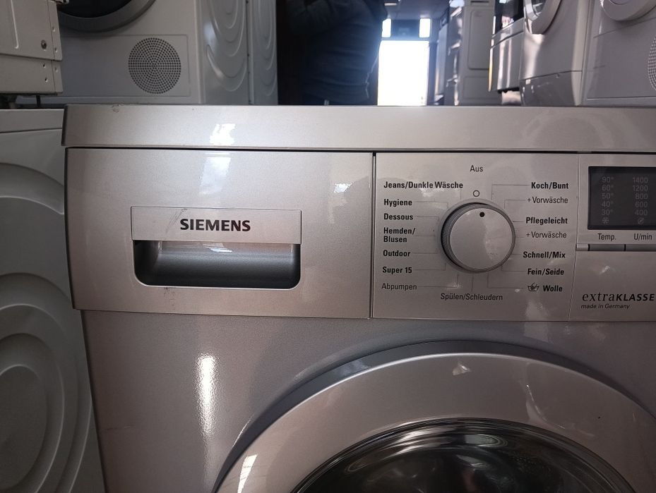 Иноксова пералня Сименс Siemens  A++ 7кг с две години гаранция!