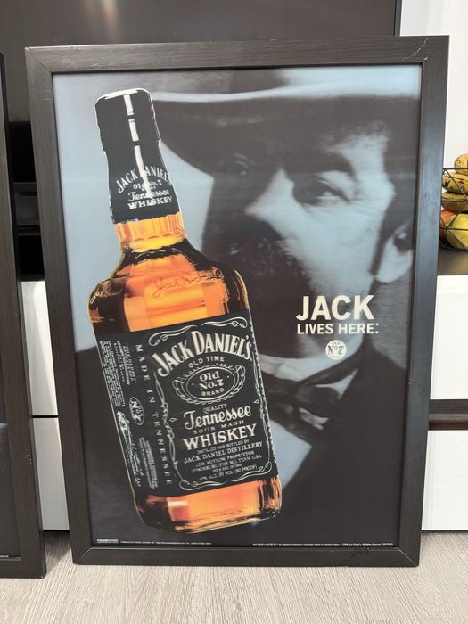 Tablouri editie limitata Jack Daniels (2008) - Sunt 3D/Holograma.