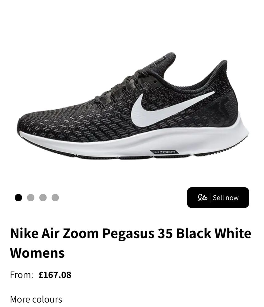 Маратонки  NIKE ZOOM PEGASUS 35 .Номер 39