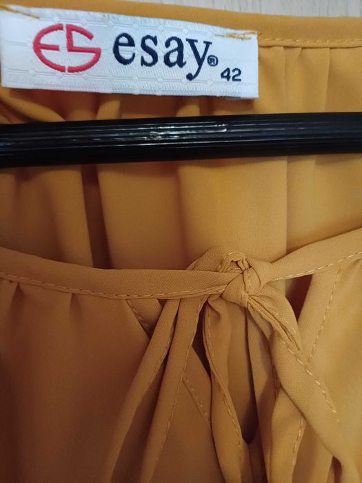 Cămașă galben muștar de ocazie