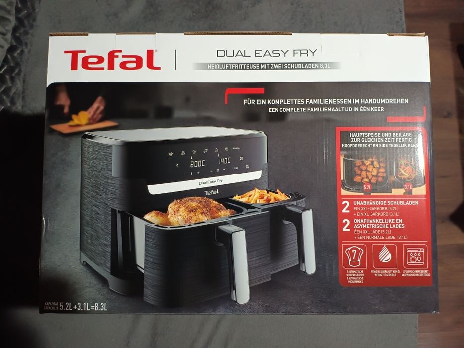 Friteuza Tefal Dual Easy Fry