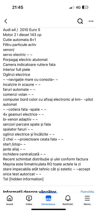 Audi A4 B8 xenon Automat
