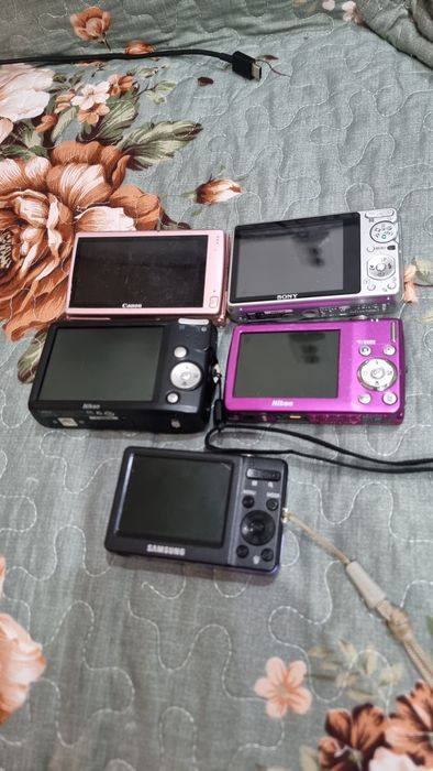 Lot camere modele diferite  colectie  retro