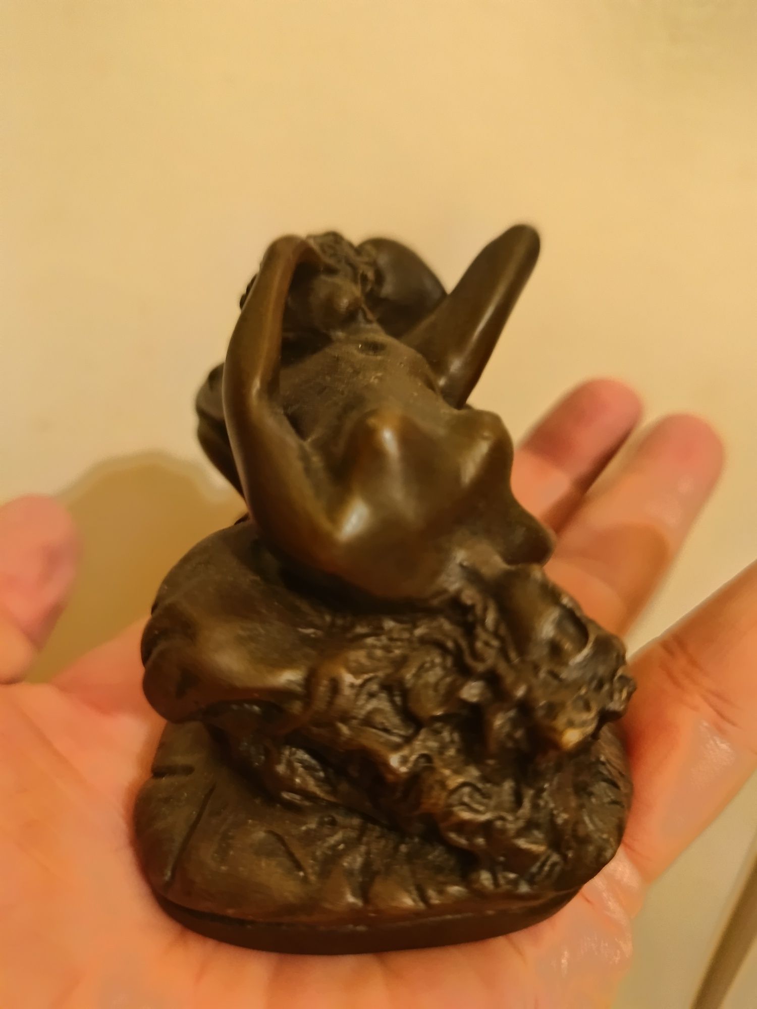 Statueta nud bronz antik