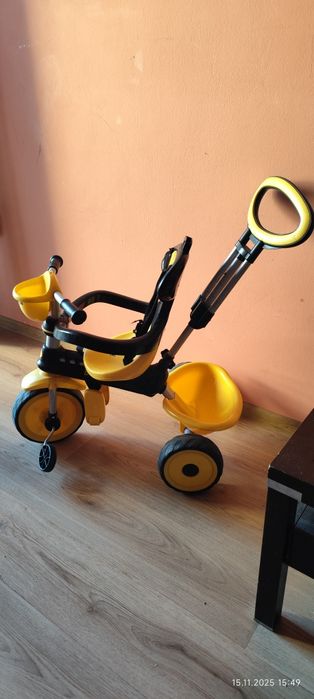 Триколка Beep Me! (жълта) с родителски контрол – Отлично състояние