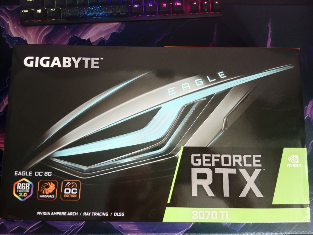 Видеокарта Gigabyte RTX 3070 Ti Eagle OC,
