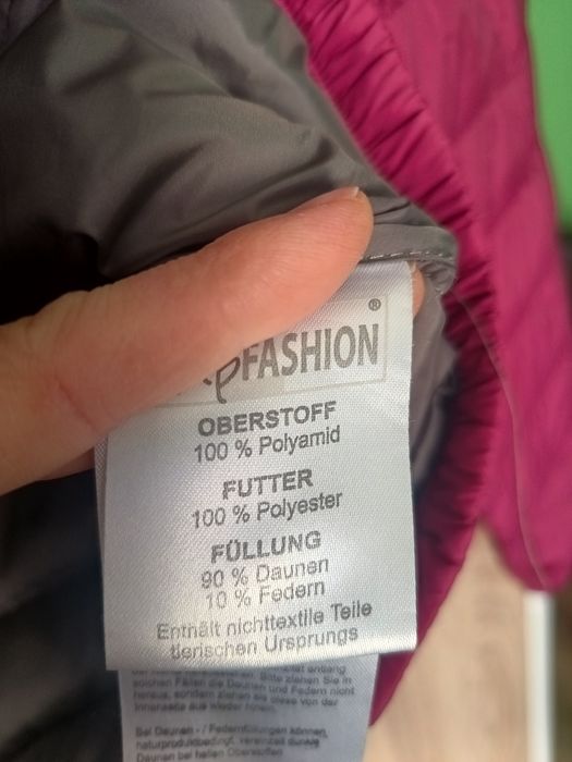 Geaca puf mărimea S