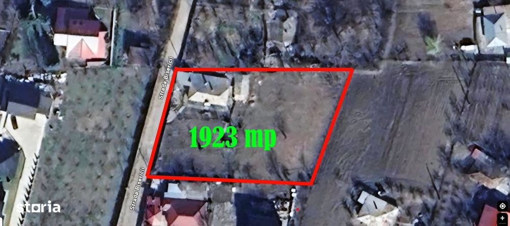 Teren Deosebit INTRAVILAN 1923mp constructii case VALEA LUPULUI Iasi