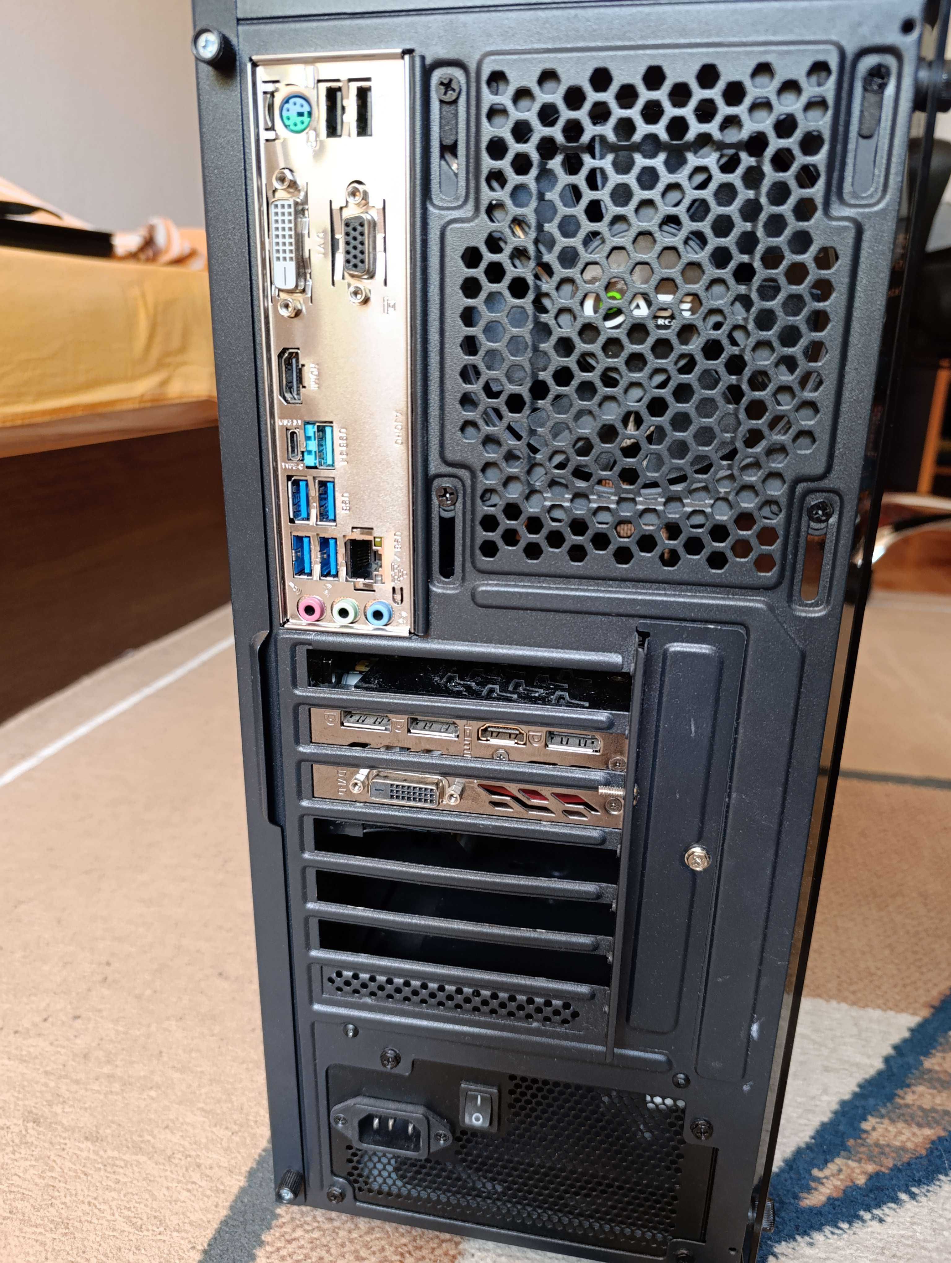 Компютър: Ryzen 7 2700X, GTX 1060 6GB, 16GB RAM