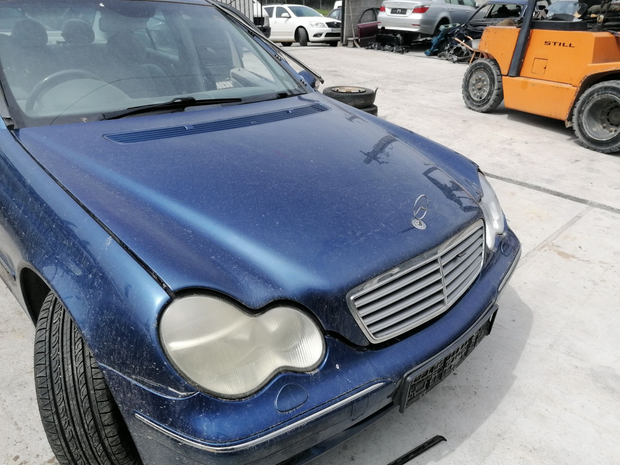 Capotă Mercedes Benz c class an 2002 cod culoare 345