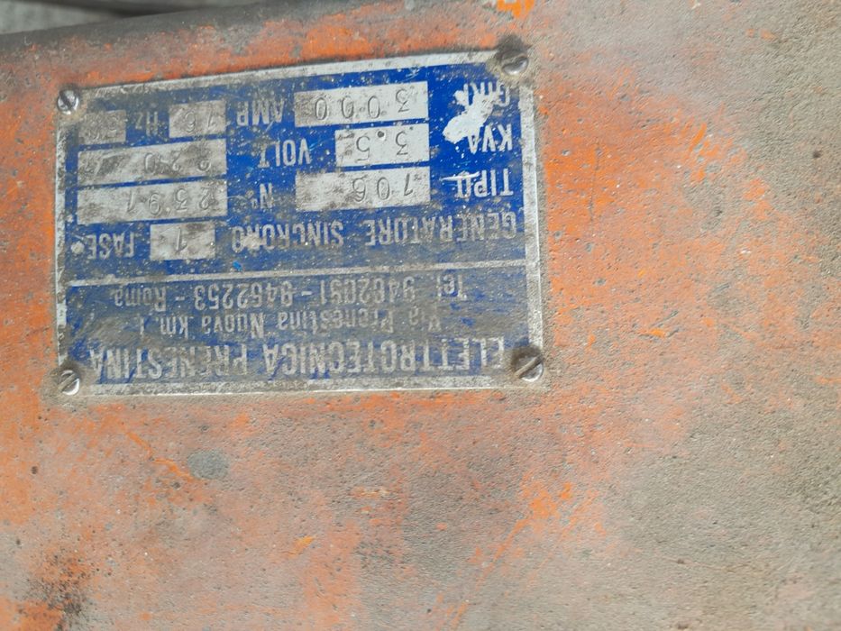 Generator diesel 3.5 kwa