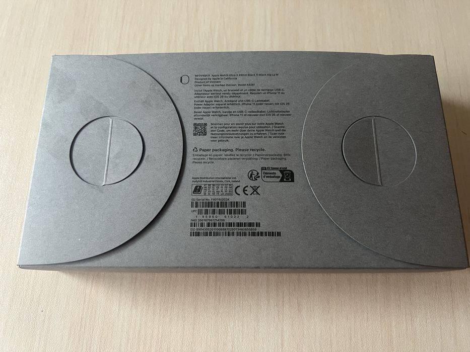 Продавам Apple Watch Ultra 3 -НОВ