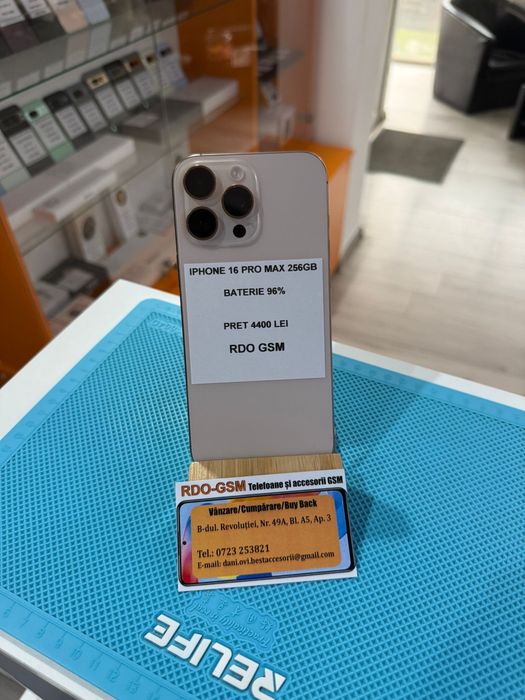 Iphone 16 Pro Max 256gb Desert/Garantie