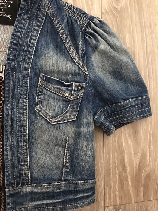 Sacou scurt de jeans Stradivarius nr.S