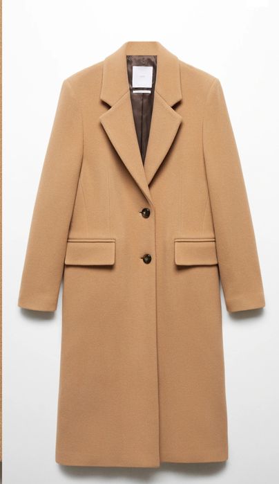 Palton 75%  lana, Mango