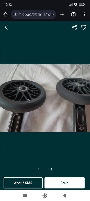 Roti ajutătoare și roata bicicleta