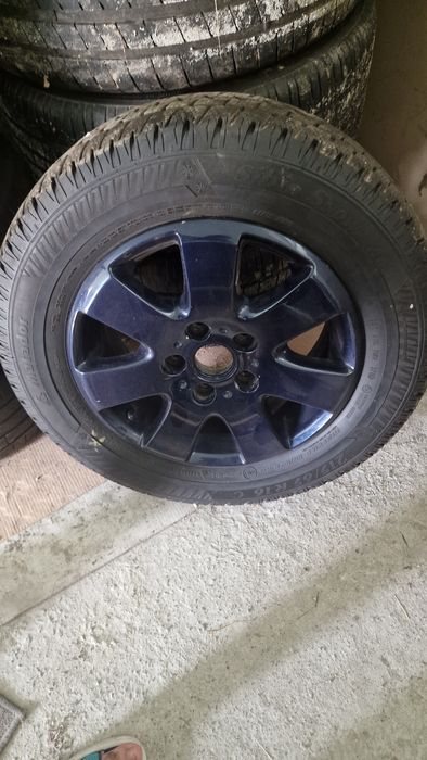Jante vw originale cu anvelope iarnă
