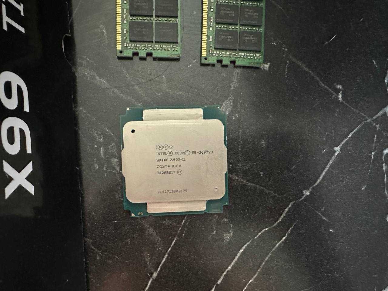 Топ Комплекты JGINYUE x99 TITANIUM D4 + 2697v3/ 32 gb ddr4  + куллер