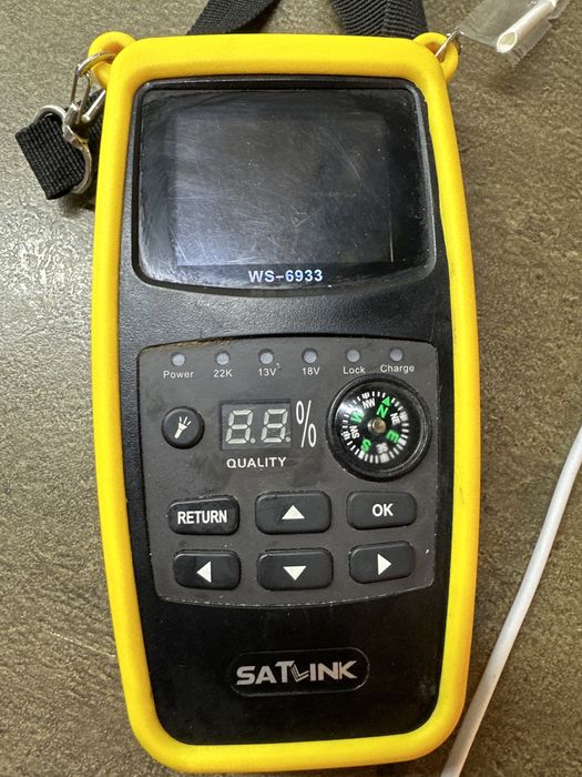 Contor digital portabil de cautare a satelitilor Satlink WS-6933