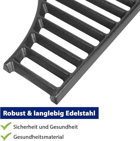 Grătar de gătit din fontă cu inserție rotundă detașabilă 52/45cm