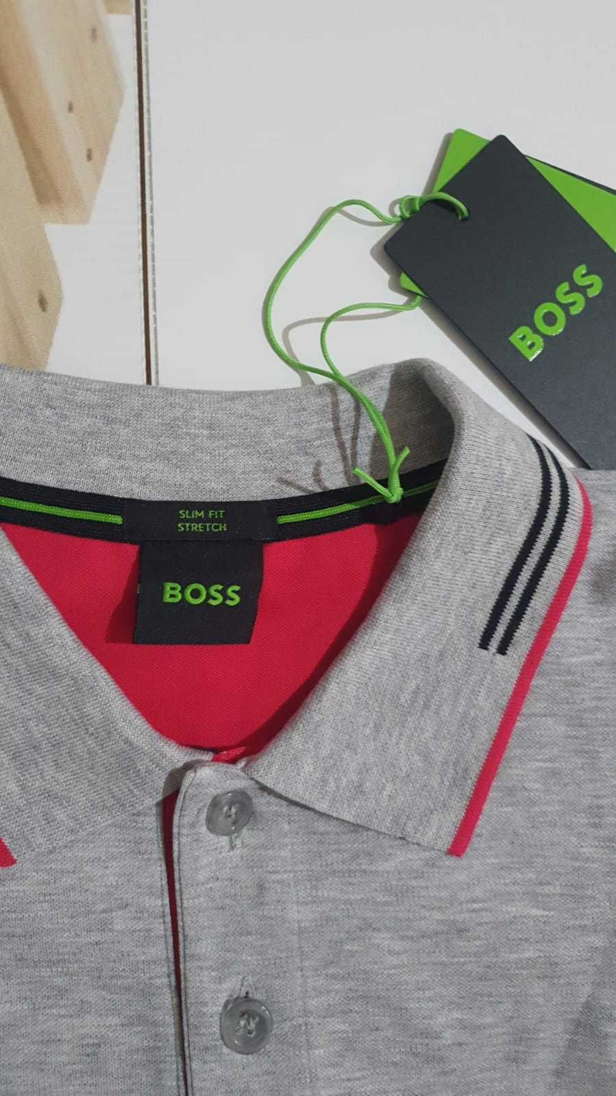 Vand tricou barbat Hugo Boss masura M original nou cu eticheta