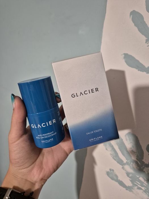 Glacier parfum și set pentru bărbați