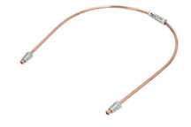 Conducta frana cupru cu niplu diametru 4,75 mm, filet exterior, Grosime perete 0,9 mm, filet M10x1/M10x1, lungime 600 mm