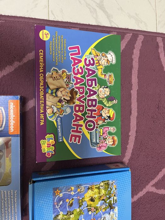 Детски настолни игри 5+