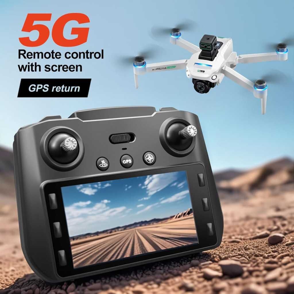 Професионален GPS дрон S159 с 8K камера, 5GWiFi,система за препятствия