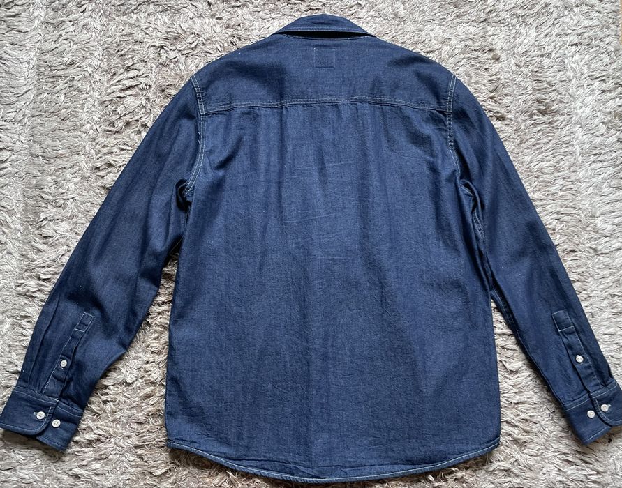 Camasa de blugi/denim Zara L bleumarin