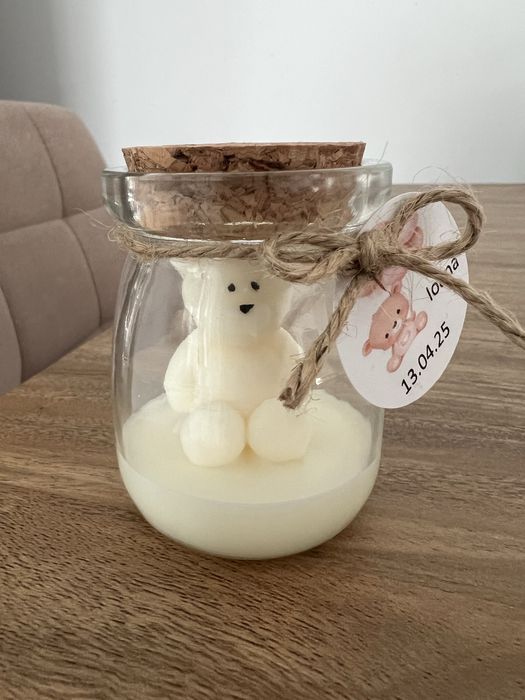 Marturii nunta/botez din ceara de soia, parfumate