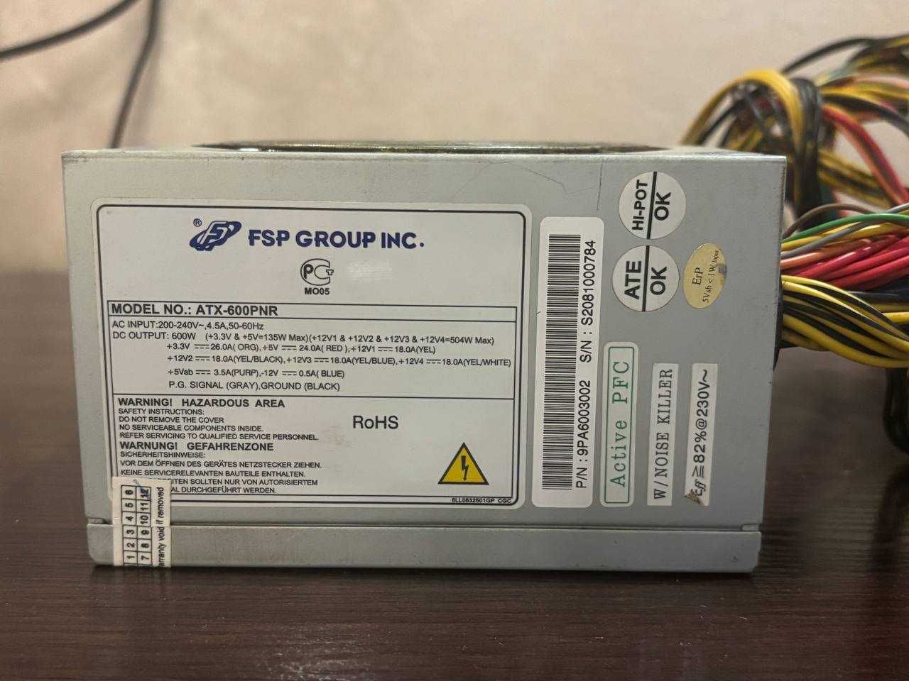 i7 3770,  x2 Kingston KVR16N11/8WP DDR 3 8GB,  ga-b75m-d3h, fsp 600pnr