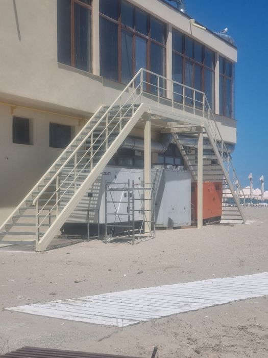 Scări metalice galvanizate