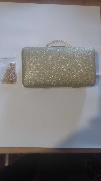 златен блясък малка чанта