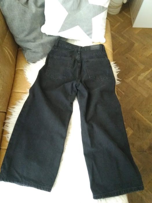 Черни дънки,висока талия ,чарлстон, Bershka