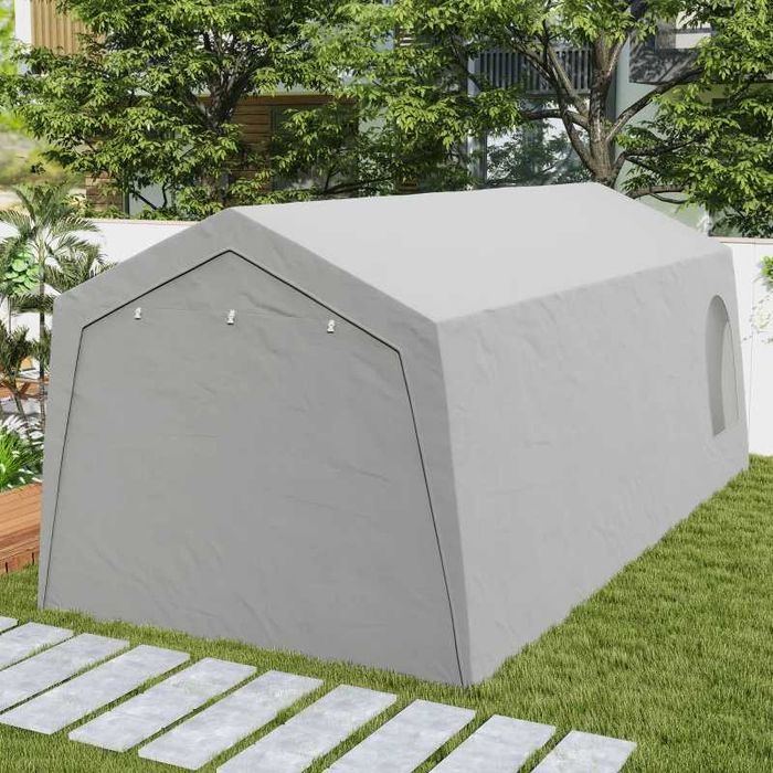 Градински навес Outsunny 3 x 6 м, водоустойчив, с UV-устойчив  капак