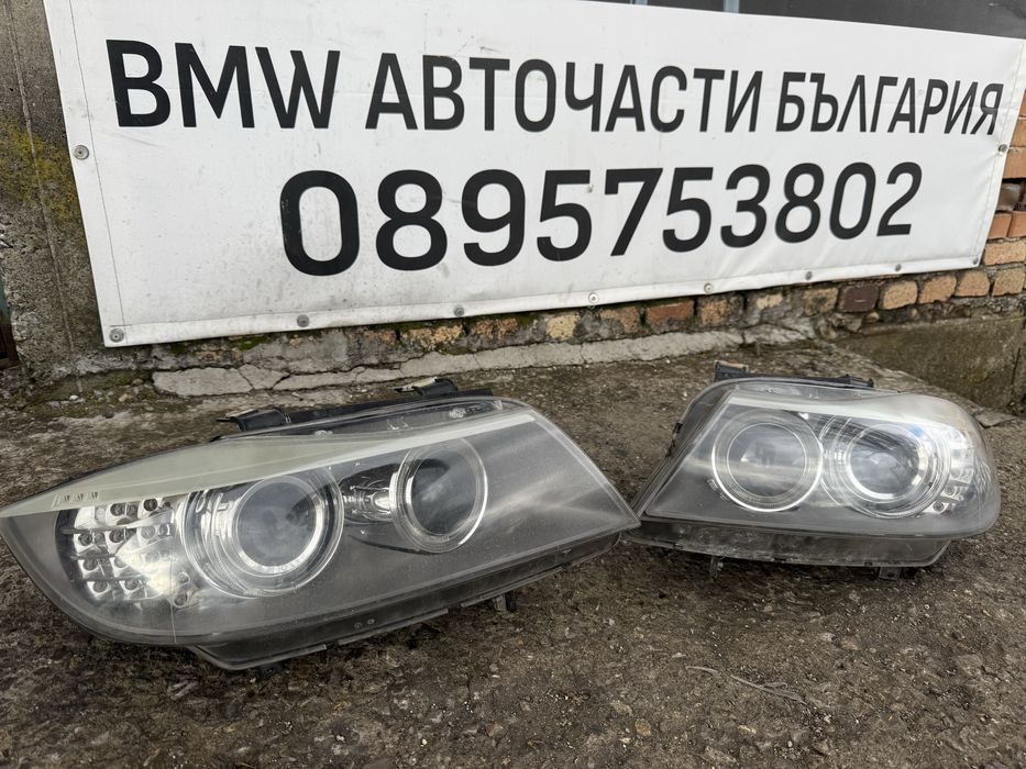 Оригинални фейслифт ксенон фарове БМВ Е90 Е91/BMW E90 facelift xenon