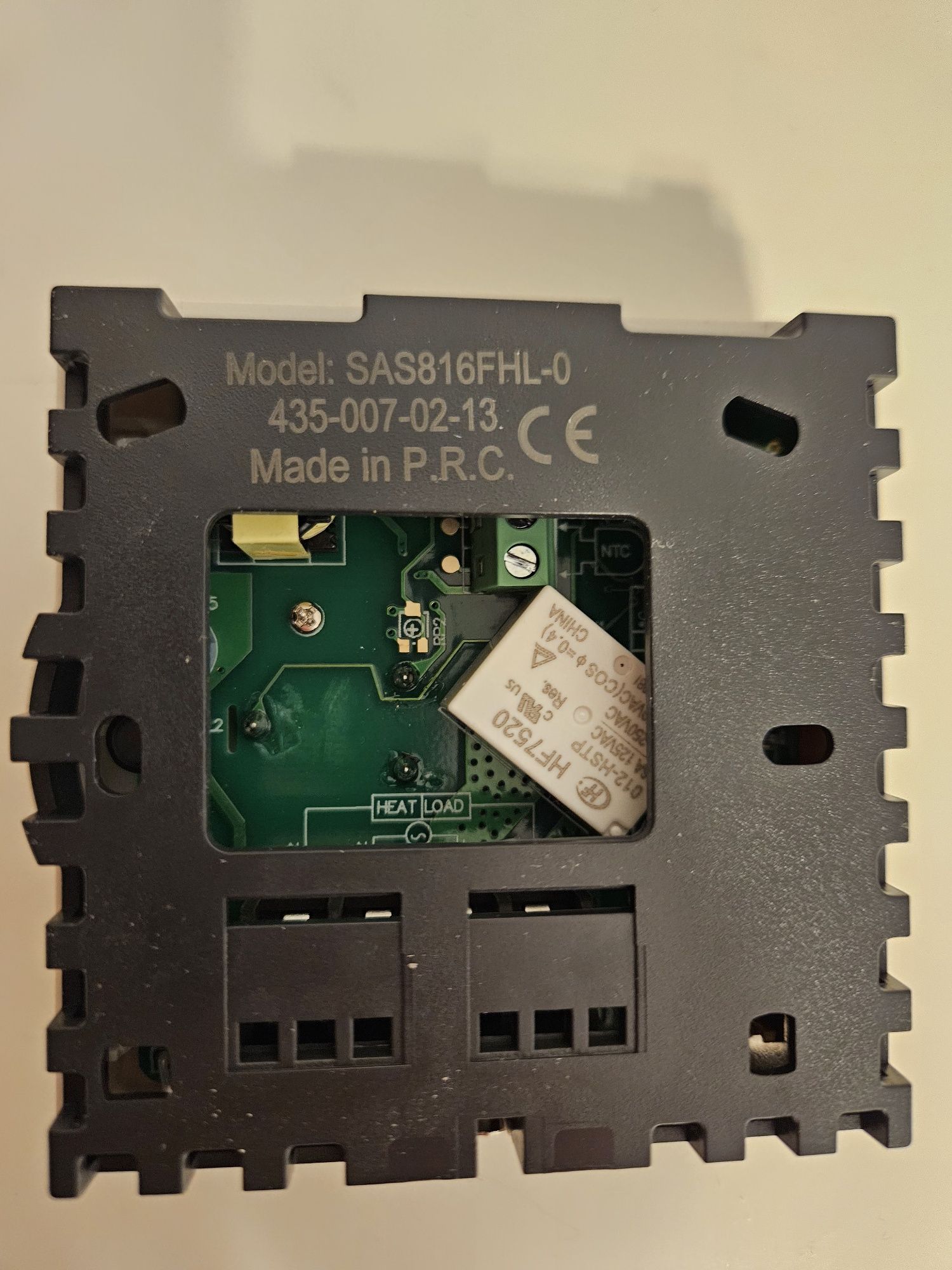 Termostat încălzire în pardoseală sas816fhl-0