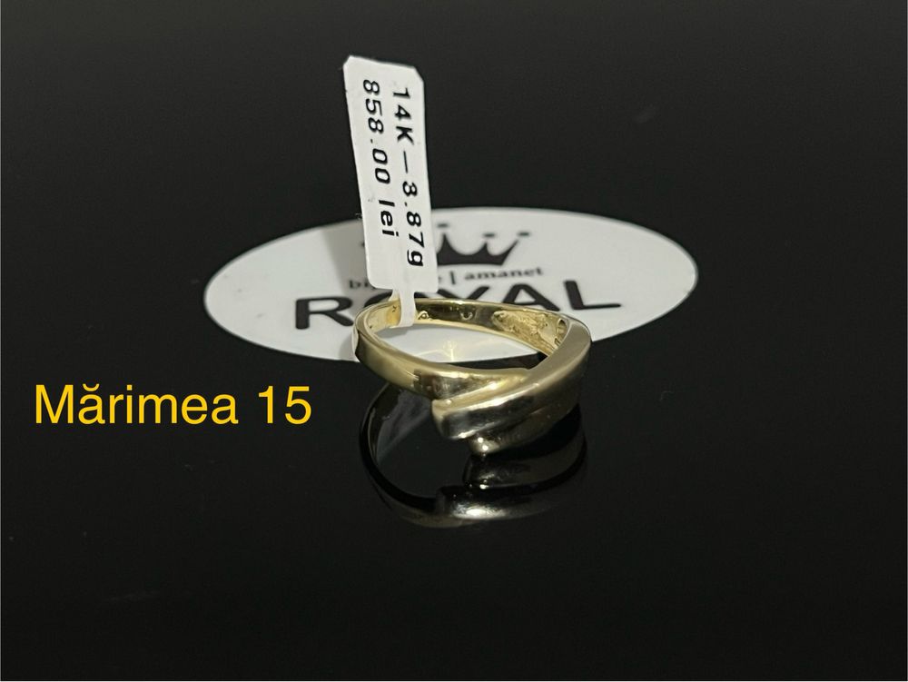 Bijuteria Royal CB : Inel dama aur 14k 3,87gr mărimea 15