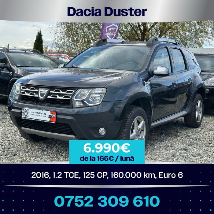 Dacia Duster 2wd 1.2tce revizie efectuata Garantie Rate