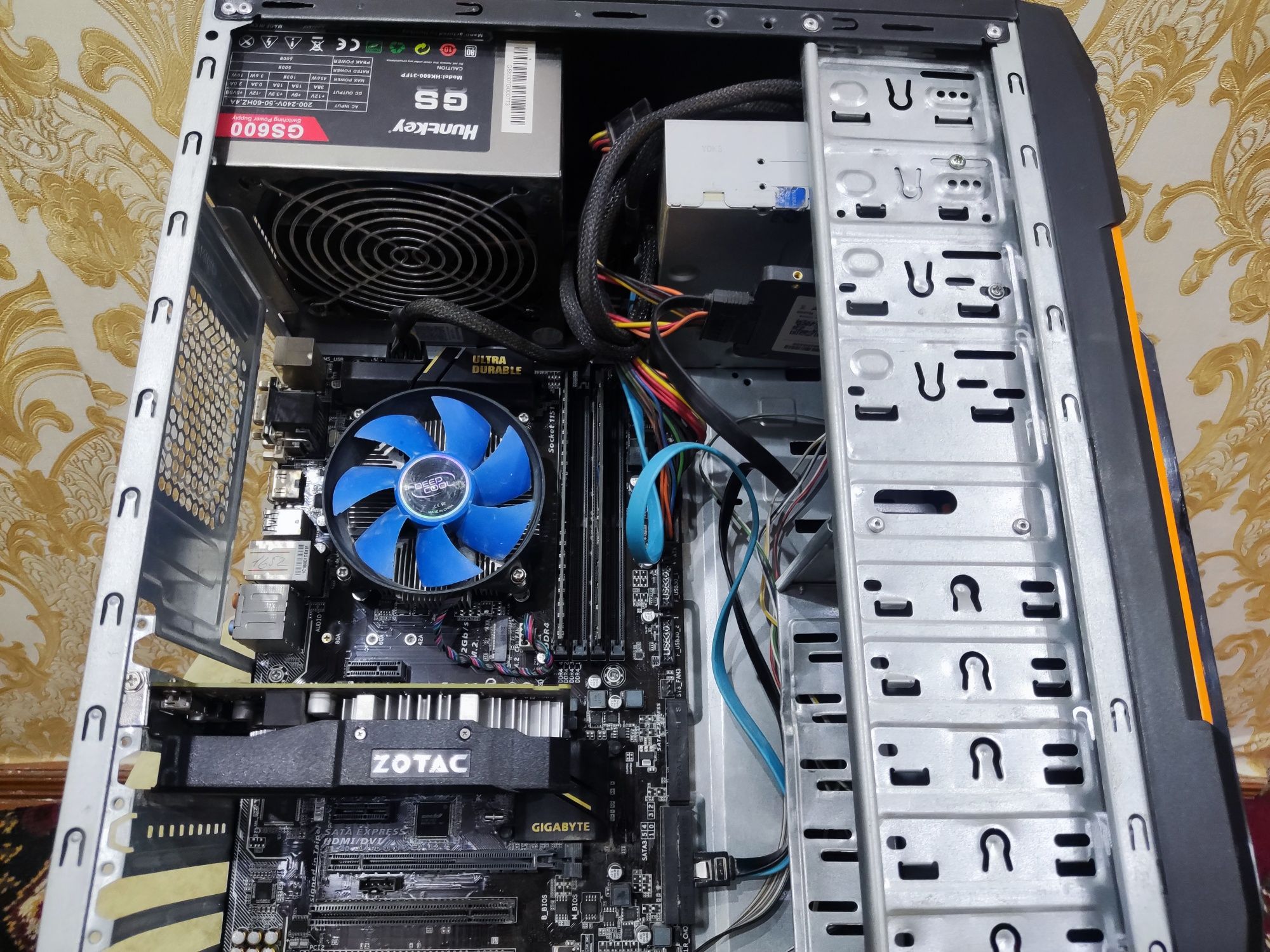Бюджетный игровой пк i7 6700 gtx 1050 ti