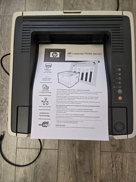 Принтер лазерный монохромный HP LaserJet P2015dn