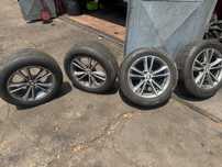 Jante OE  BMW + anvelope vara run flat 225/55/R17