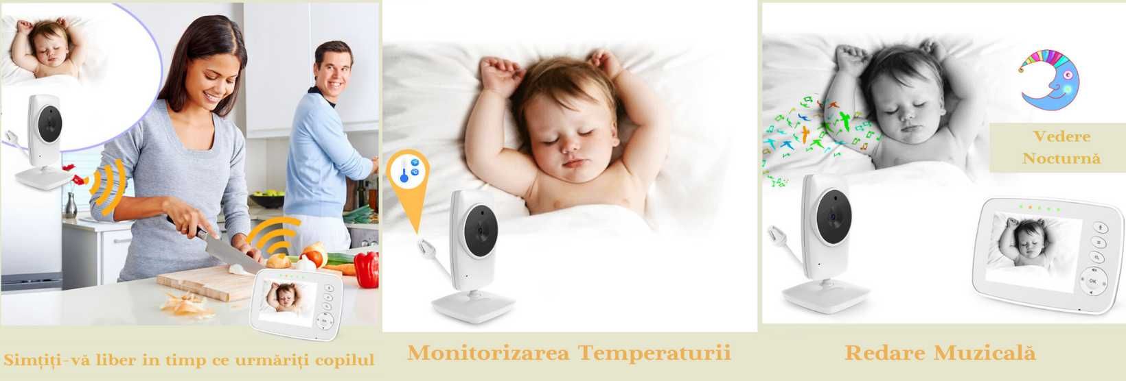 Baby Monitor, camera pentru copii, baby phone