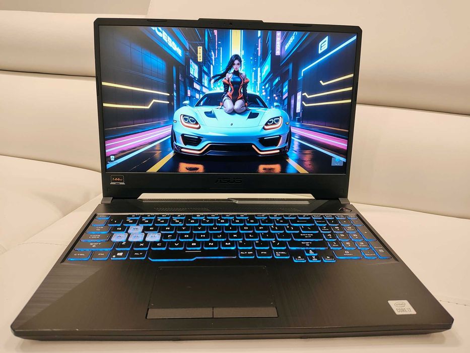 Laptop gaming Asus ROG TUF, intel core i7-10750H, video  6 GB