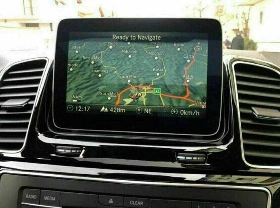 Card Mercedes Garmin A B C CLA CLS E GL GLE GLC Harta Navigatie 2025